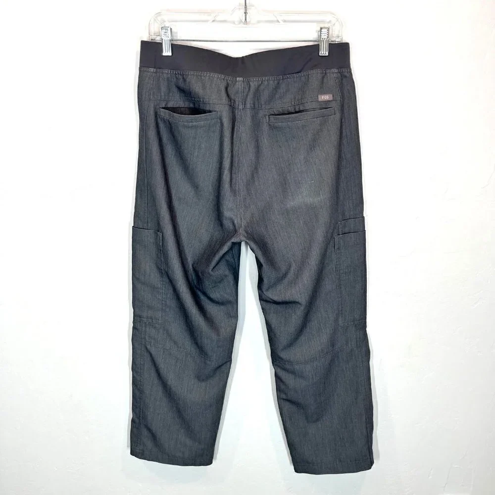 Figs Axim Cargo Scrub pants Graphite Size M Men’s Medical nurse uniform pockets